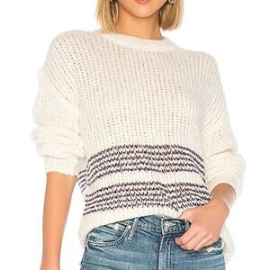 rag & bone Iceland Striped Wool Crew Neck Sweater